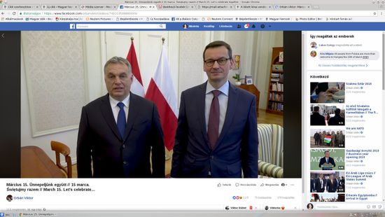 Orbán Viktor a lengyel kormányfővel együtt üzent: Jöjjenek el, ünnepeljünk együtt!