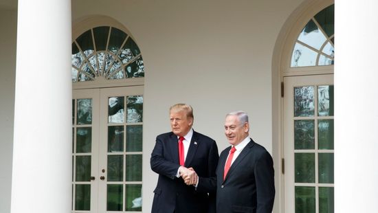 Donald Trump hivatalosan is elismerte Izrael fennhatóságát a Golan-fennsík felett