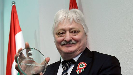 Gajdics Ottó kapta a Jótollú magyar újságíró díjat