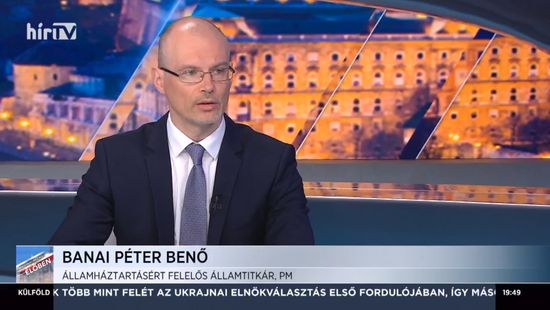 Banai Péter Benő: A vártnál jobban csökkent az államadósság tavaly