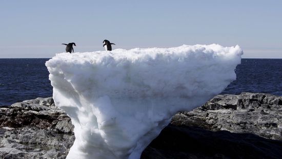 Sokkal gyorsabban olvad az antarktiszi jég