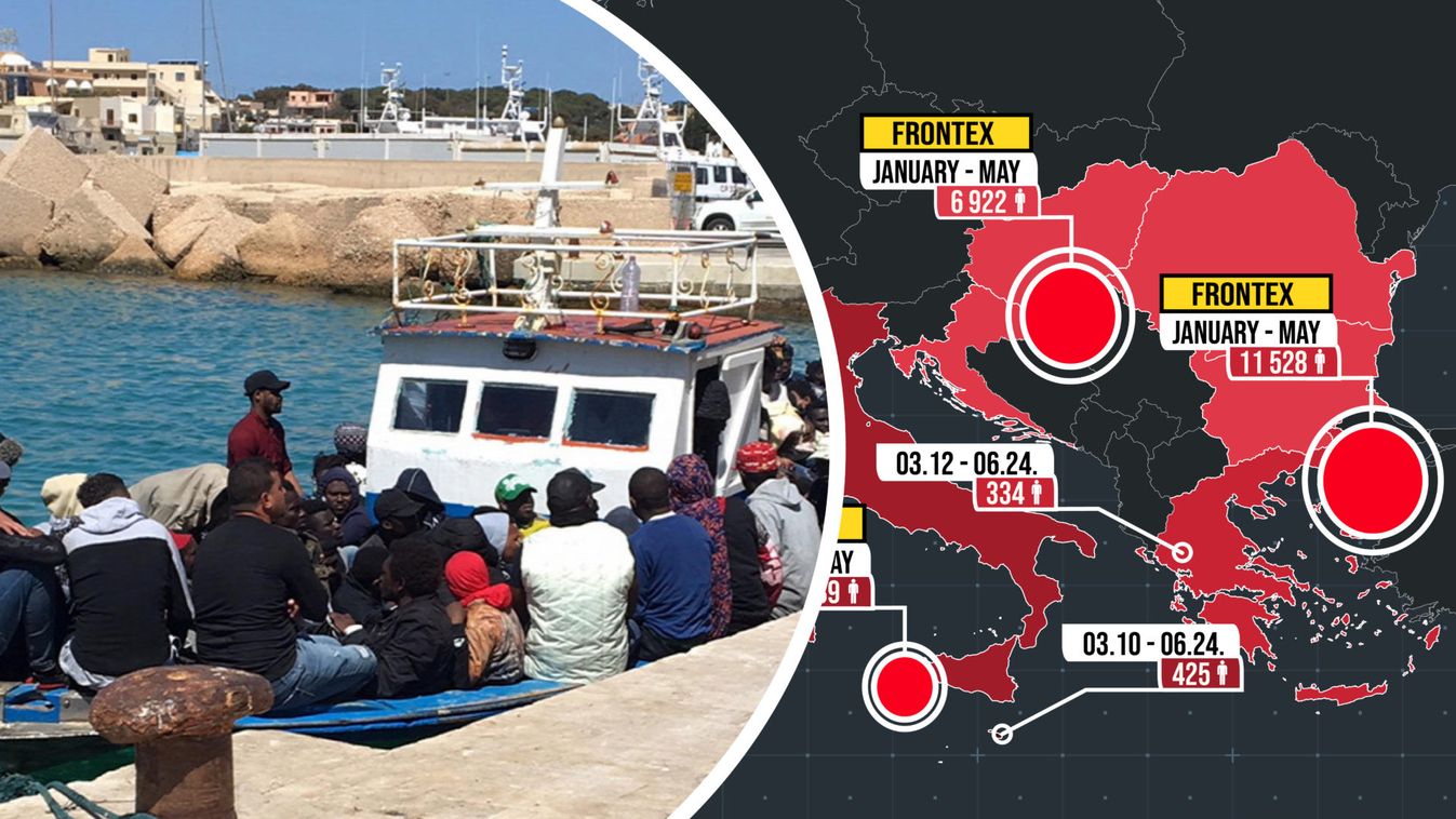 A megerősített határokon is több ezer migráns jutott át