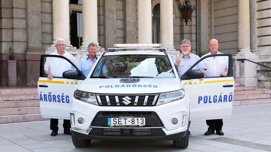 Új autóval bővült a győrszentiváni polgárőrök gépkocsiparkja – Nézze meg!