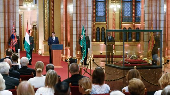 Átadták a Kossuth- és Széchenyi-díjakat a Parlamentben
