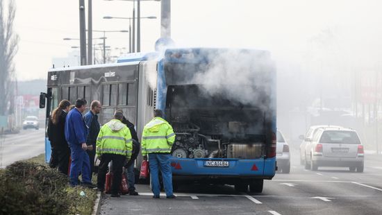 Leromlóban a budapesti tömegközlekedés
