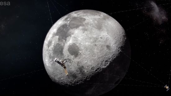 Hold körüli műholdak hálózat épülhet + videó