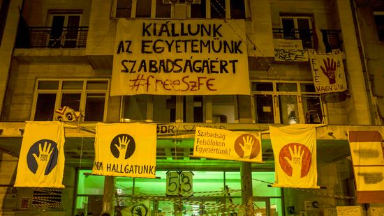 Újabb blokádra készíthet fel a józsefvárosi Soros-iskola