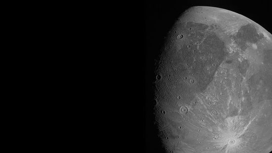 Közeli felvétel készült a Jupiter legnagyobb holdjáról