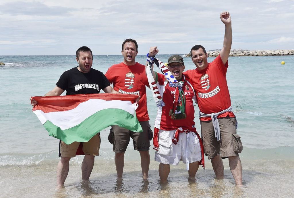 EURO-2016 – Magyar szurkolók Marseille-ben