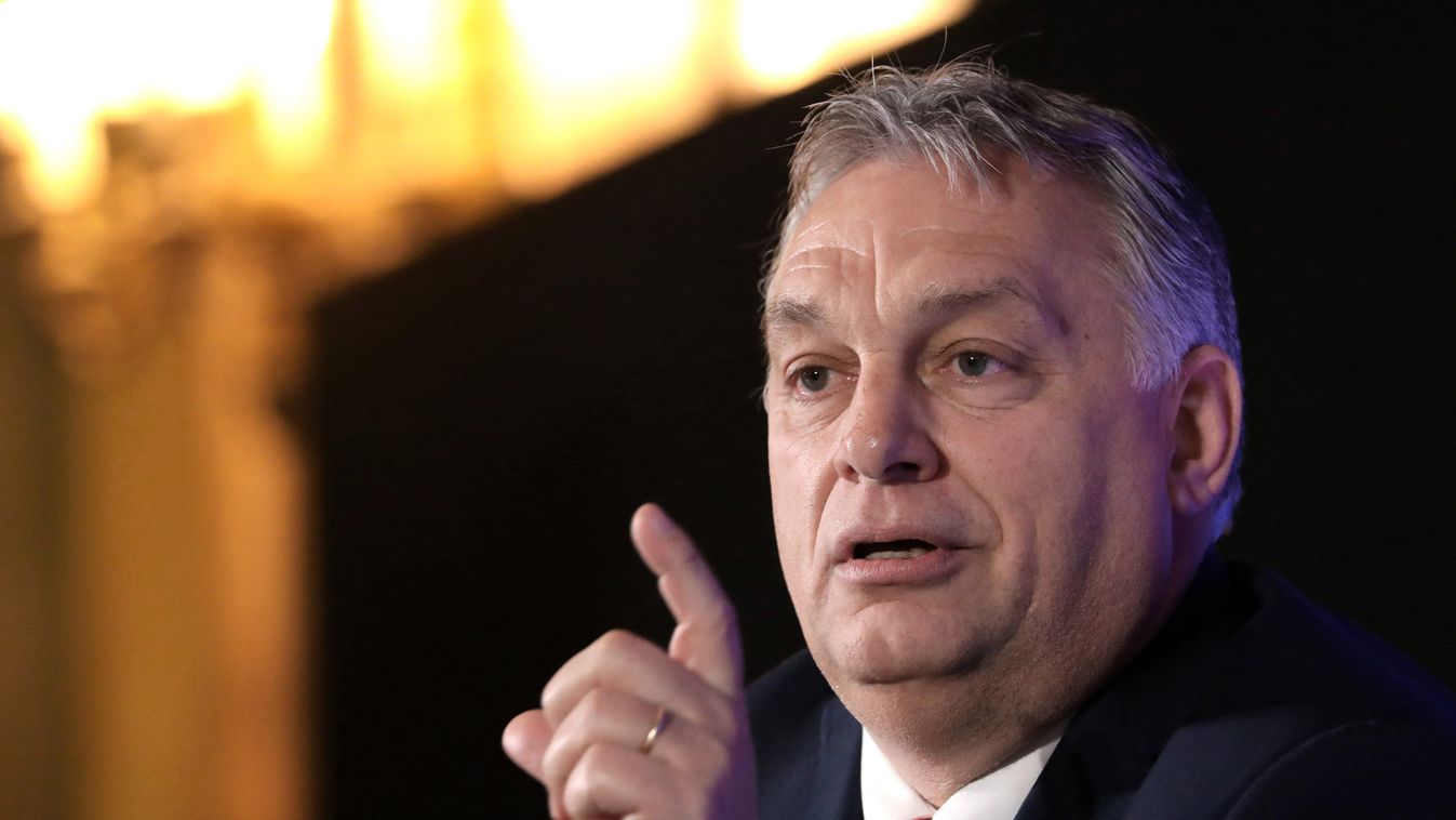 Hungary's Prime Minister Viktor Orban Addresses National Conservatism Conference