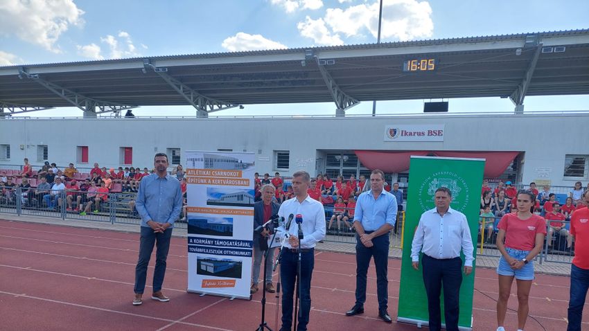 Atlétikai csarnokot kap az Ikarus BSE mátyásföldi sporttelepe