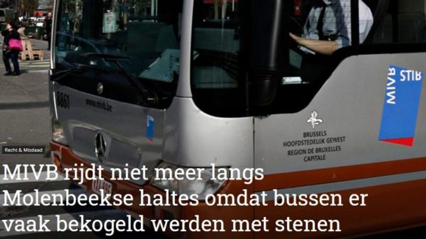 Brüsszel egyes kerületeibe már a buszosok se mernek bemenni