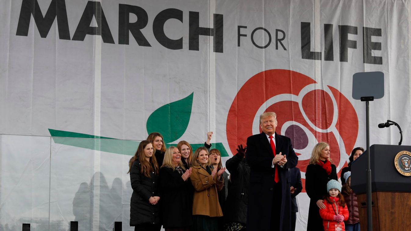 Donald Trump attends March for Life - Washington