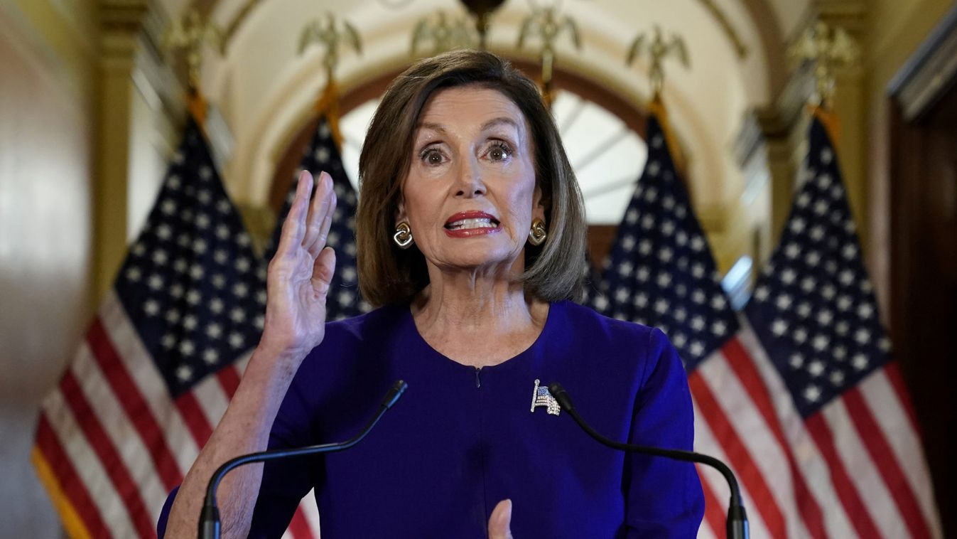 House Speaker Nancy Pelosi announces Trump impeachment inquiry at the U.S. Capitol in Washington