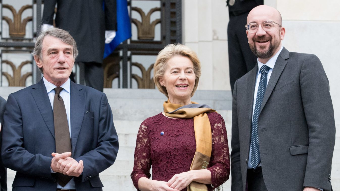 Participation of Ursula von der Leyen, President of the EC, at the ceremony to mark the start of the new European Commission and the 10th anniversary of the Treaty of Lisbon