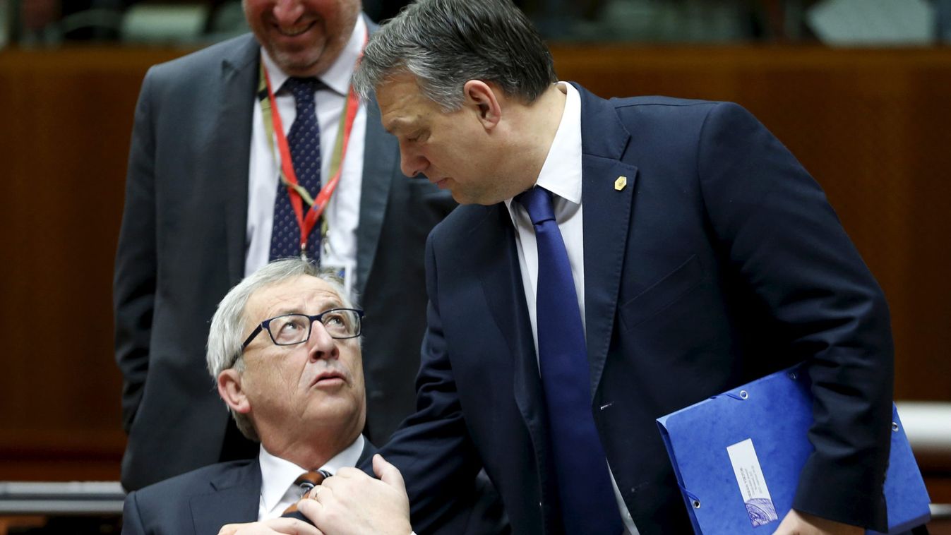 Orbán Viktor: Juncker a múlt, Weber a jövő