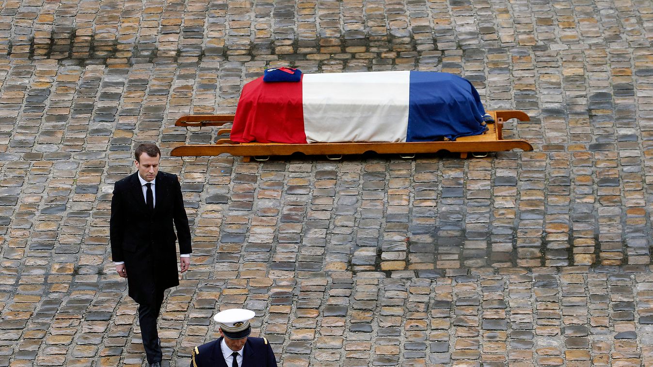 National Tribute To Colonel Arnaud Beltrame In Paris