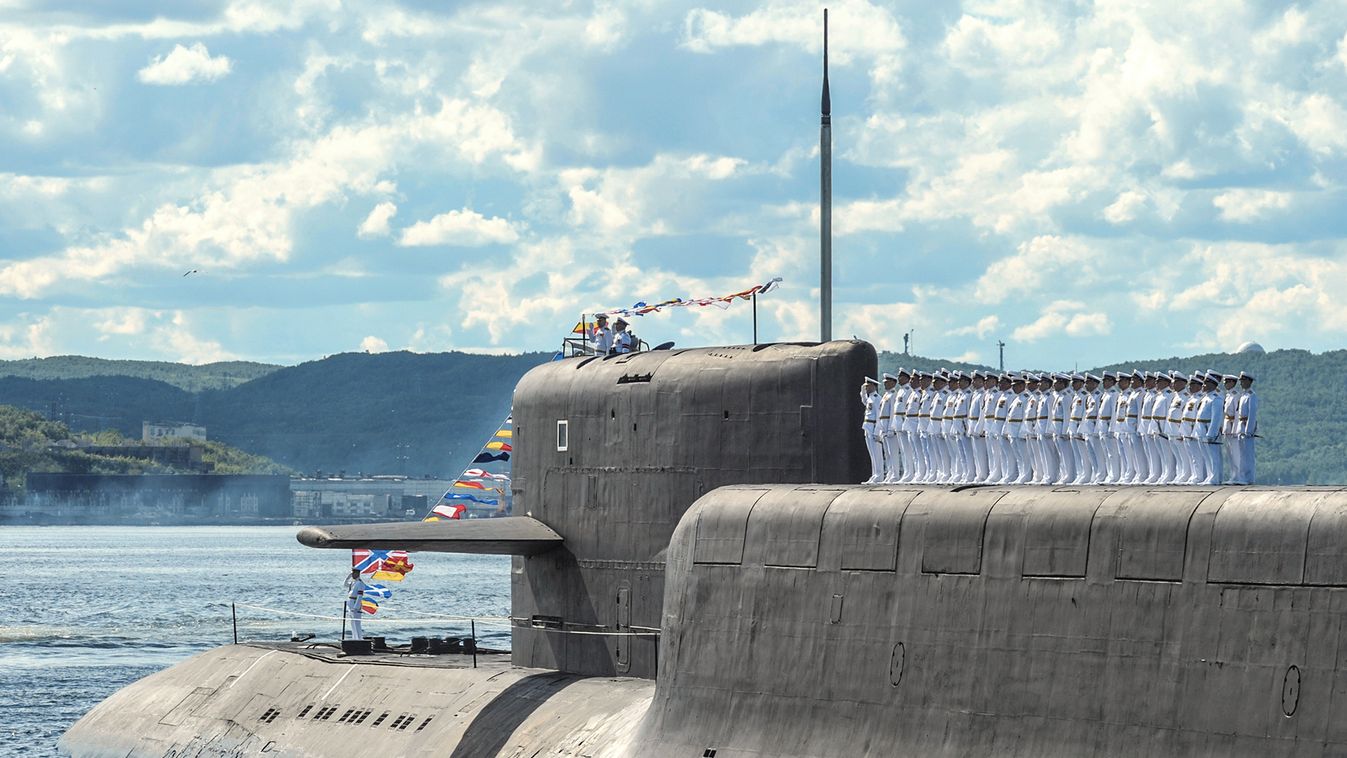 Russian Navy Day celebrated in Severomorsk, Russia