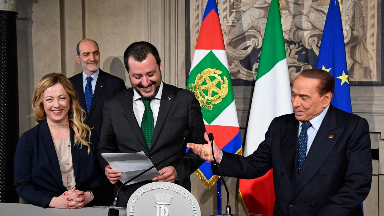 BERLUSCONI, Silvio; Meloni, Giorgia; Salvini, Matteo