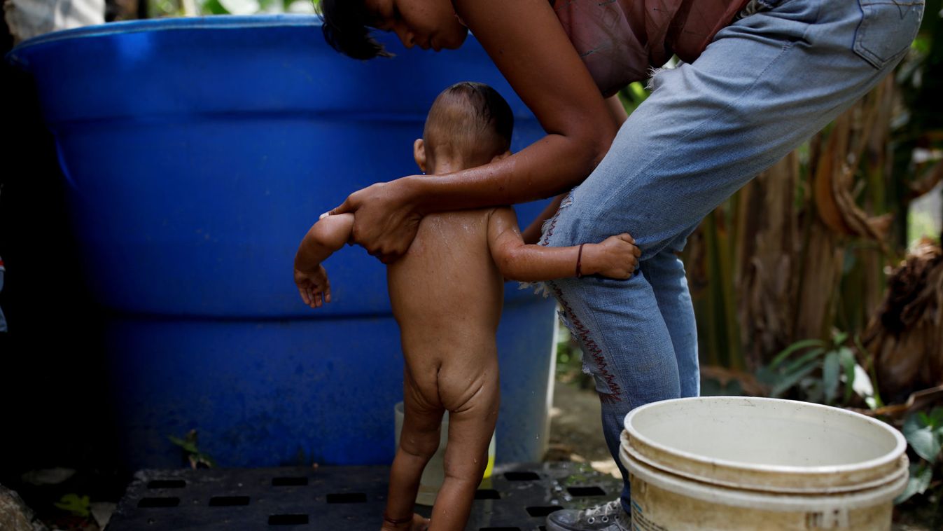 The Wider Image: Malnourished Venezuelans hope urgently needed aid arrives soon