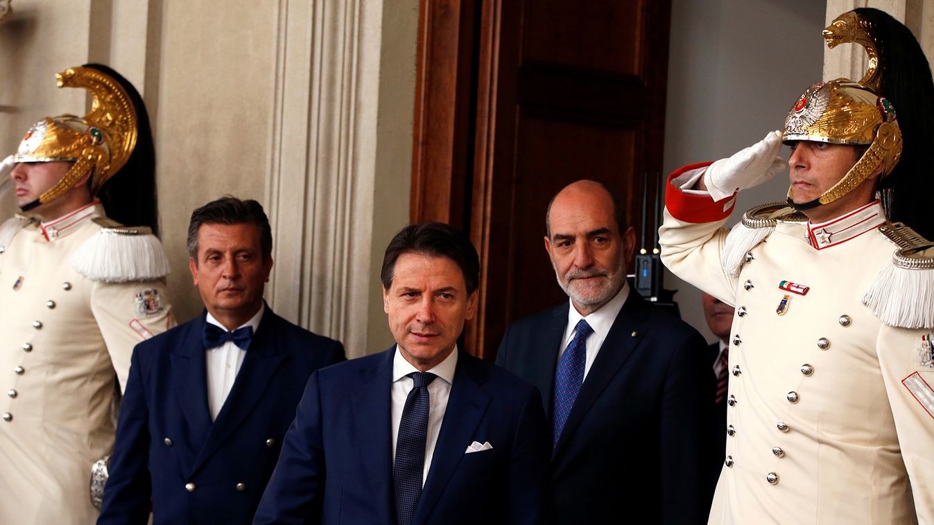 Italian President Mattarella meets PM Conte, in Rome