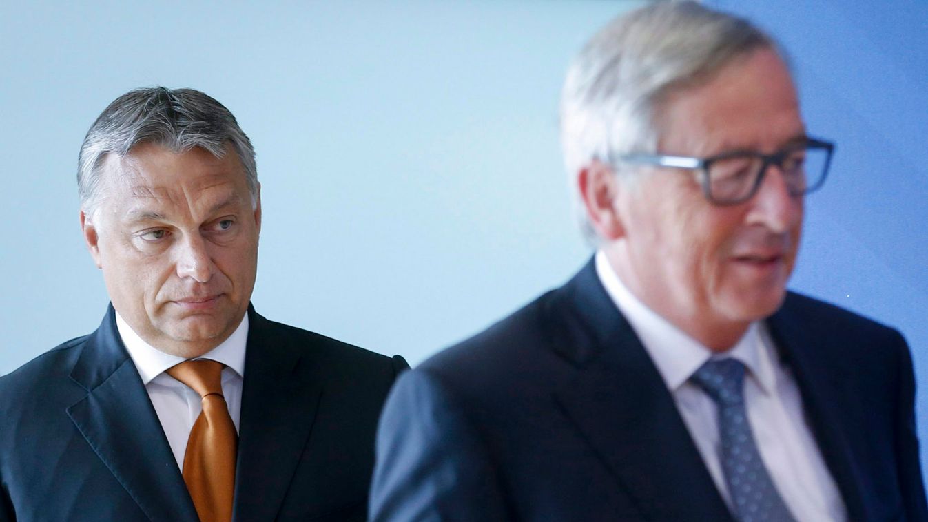 Orbán Viktor; JUNCKER, Jean-Claude