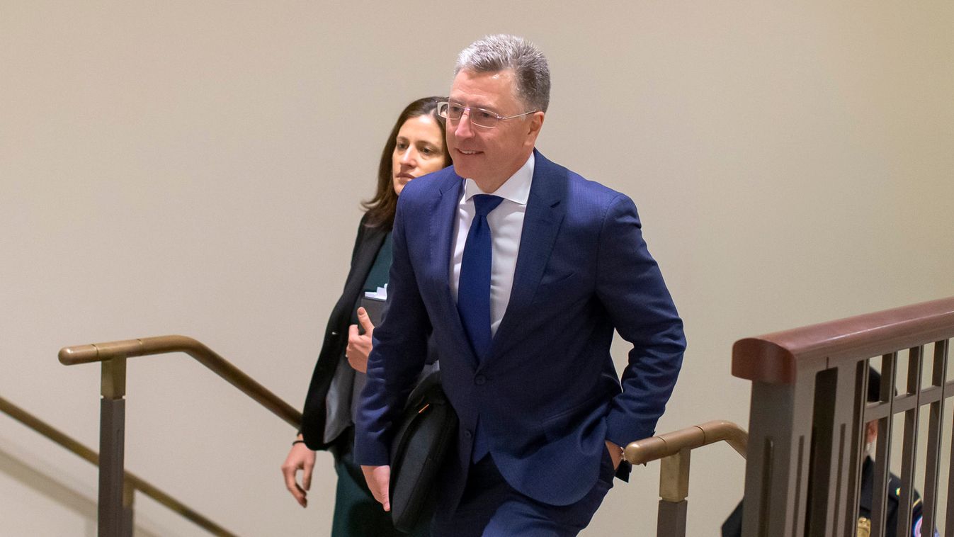 Former US Special Representative for Ukraine Kurt Volker is deposed behind closed doors amid the US House of Representatives' impeachment inquiry into President Trump