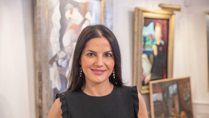 udapest Ernst Galéria Eleni Korani galerista Csak az általa en