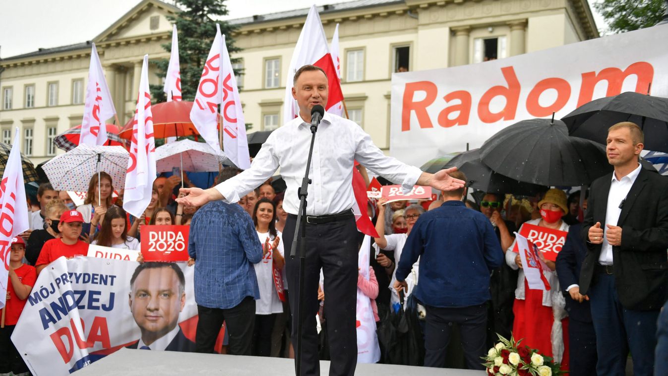 Polish President Andrzej Duda visit in Radom