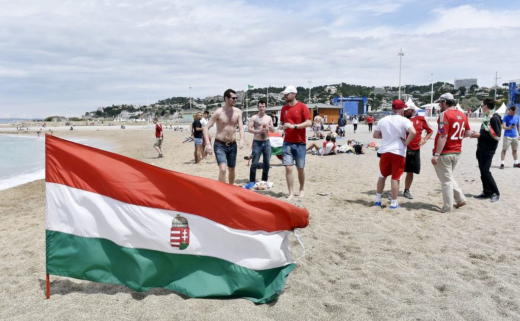 EURO-2016 – Magyar szurkolók Marseille-ben