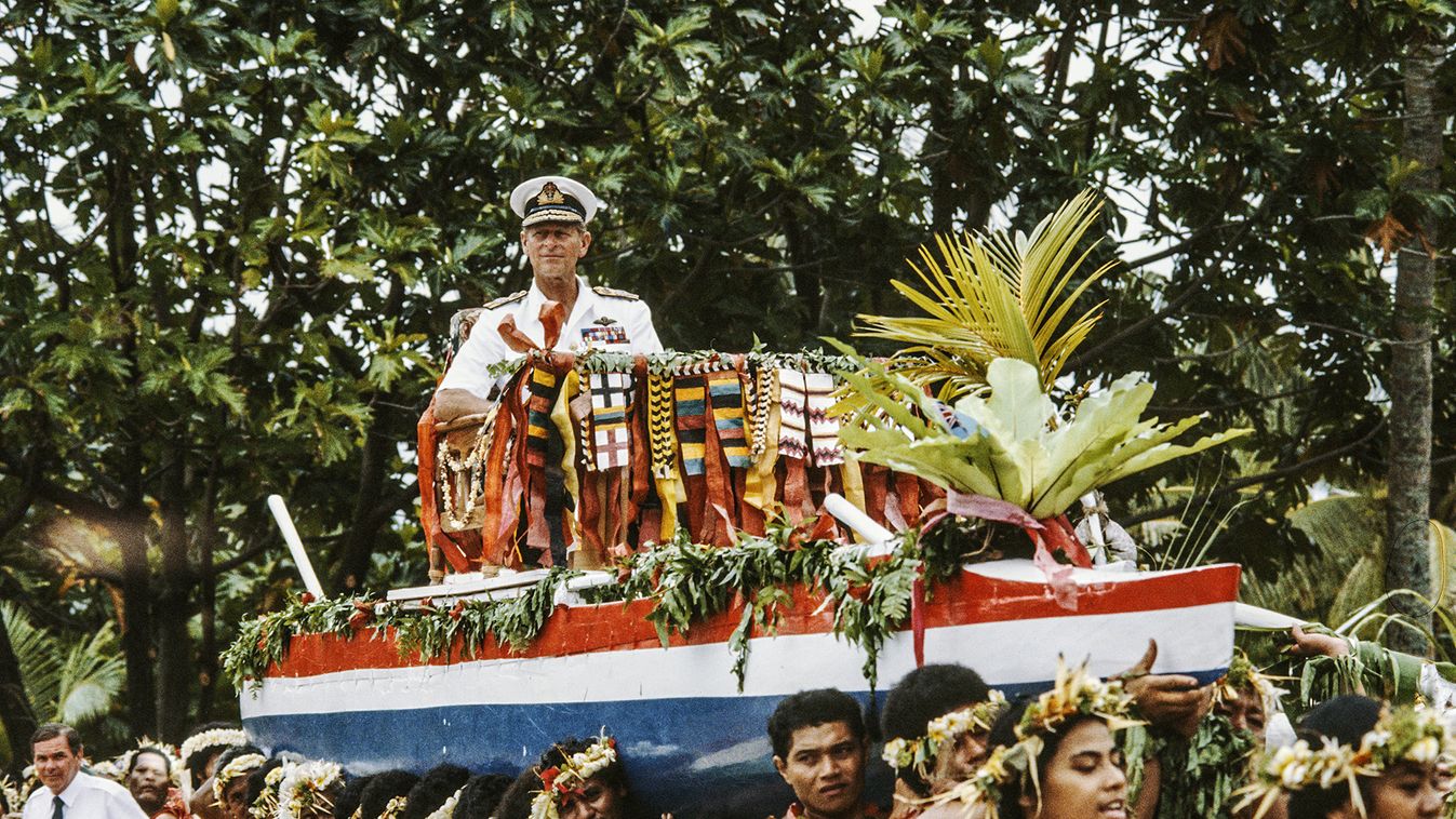 Prince Philip In Tuvalu