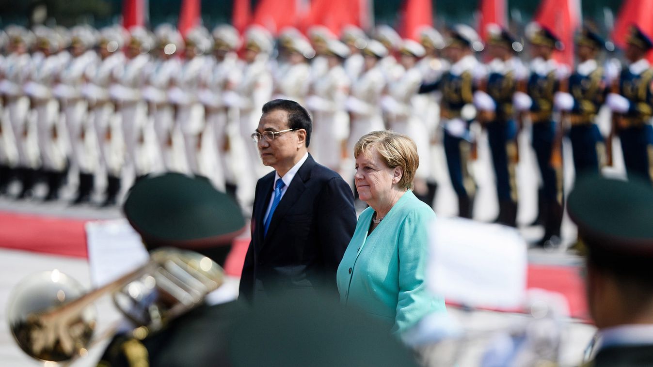 German Chancellor Angela Merkel visits China