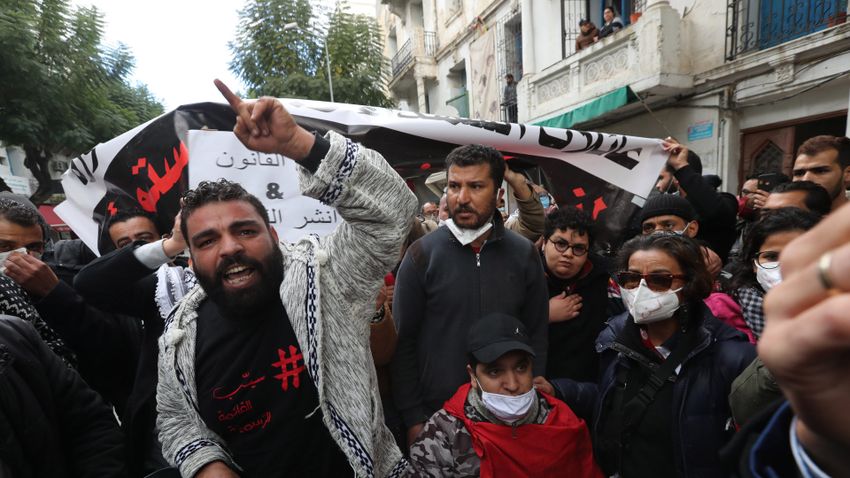 Európában látják a jövőt a tunéziai tüntetők