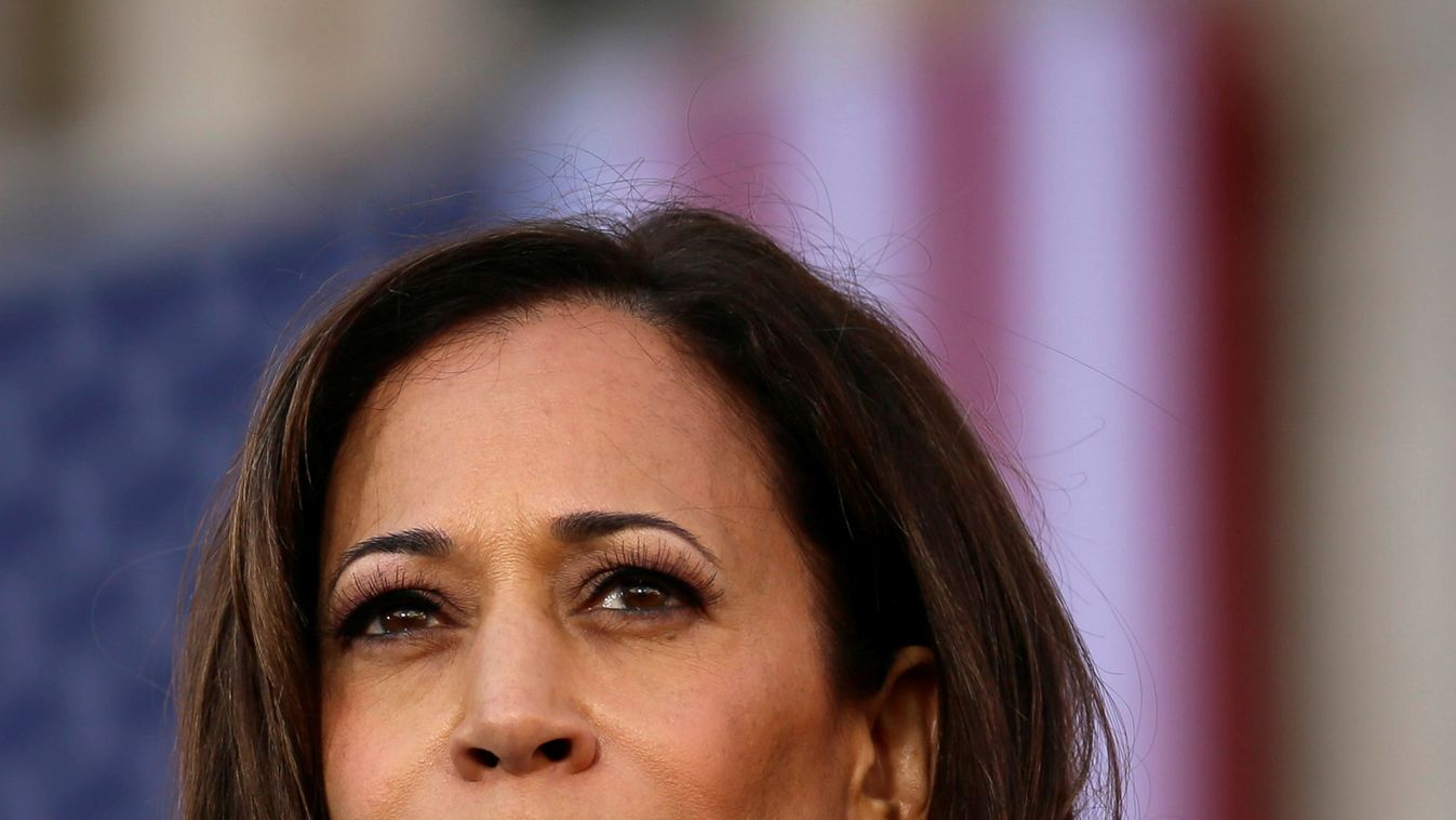 U.S. Senator Harris launches her campaign for U.S. president at a rally in Oakland