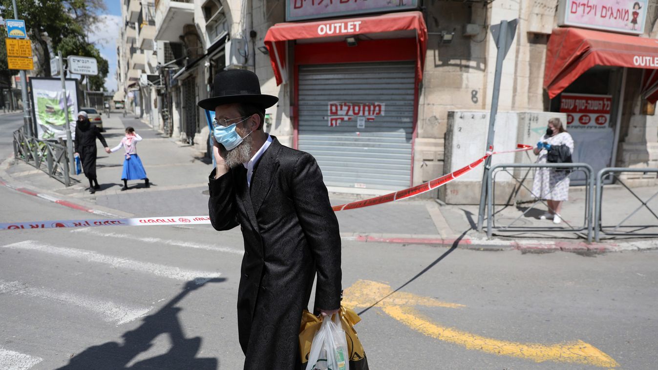 Ultra-Orthodox quarters under lockdown during Passover 