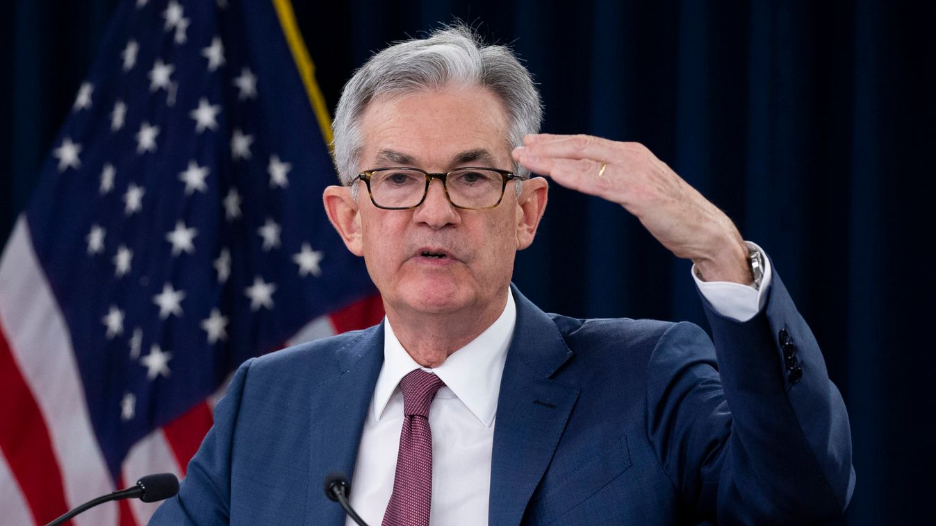 US Federal Reserve Board Chairman Jerome Powell 