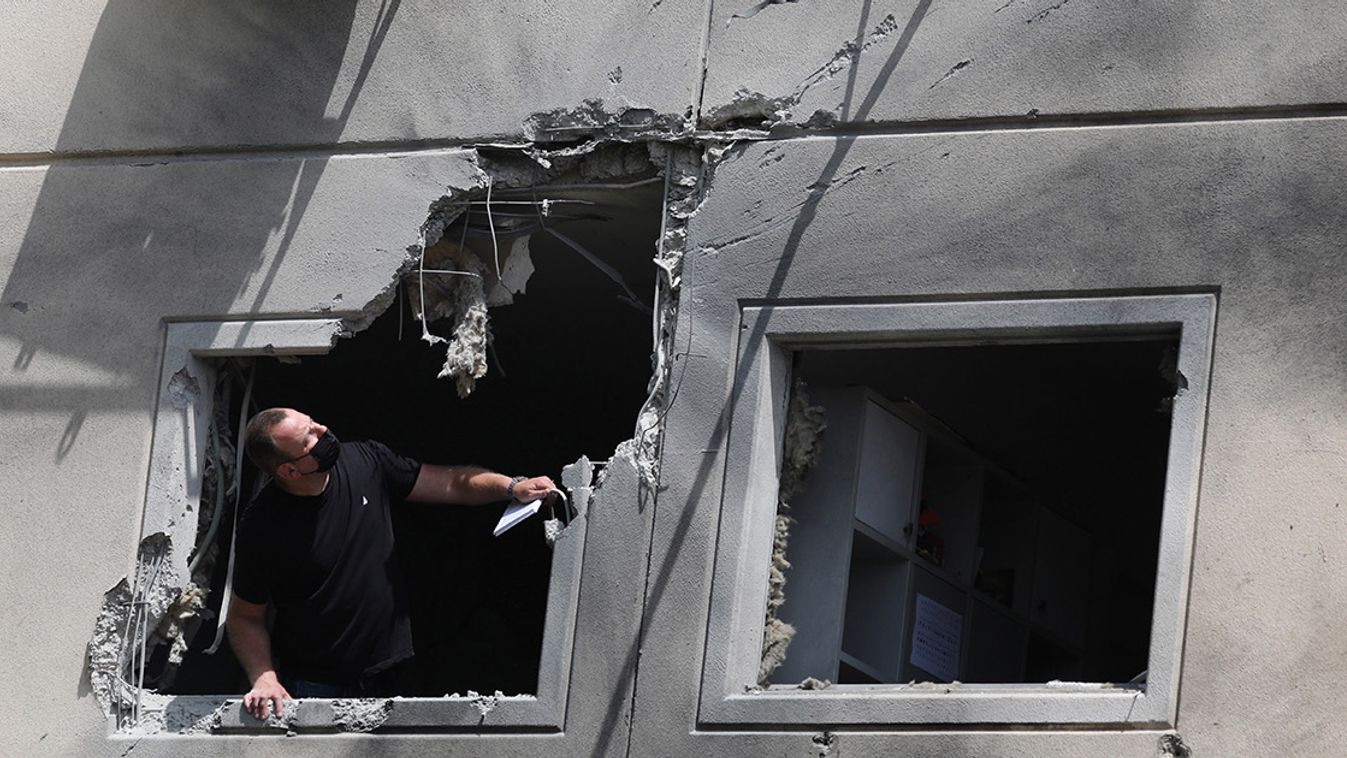Rocket fired from Gaza Strip hits house in Ashkelon