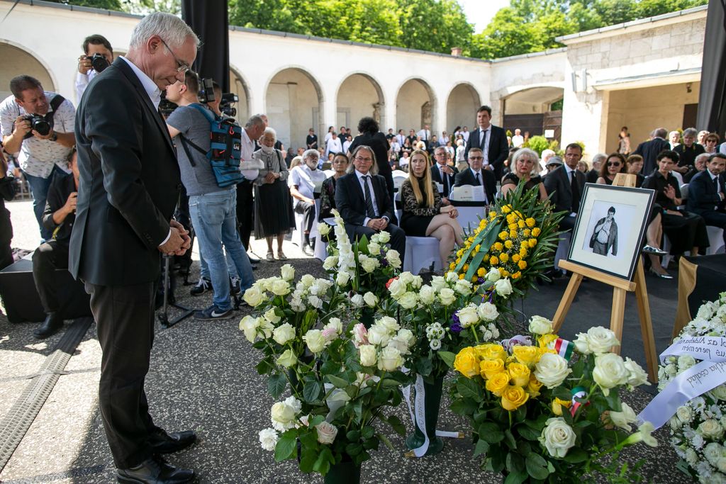 Jankovics Marcell temetése