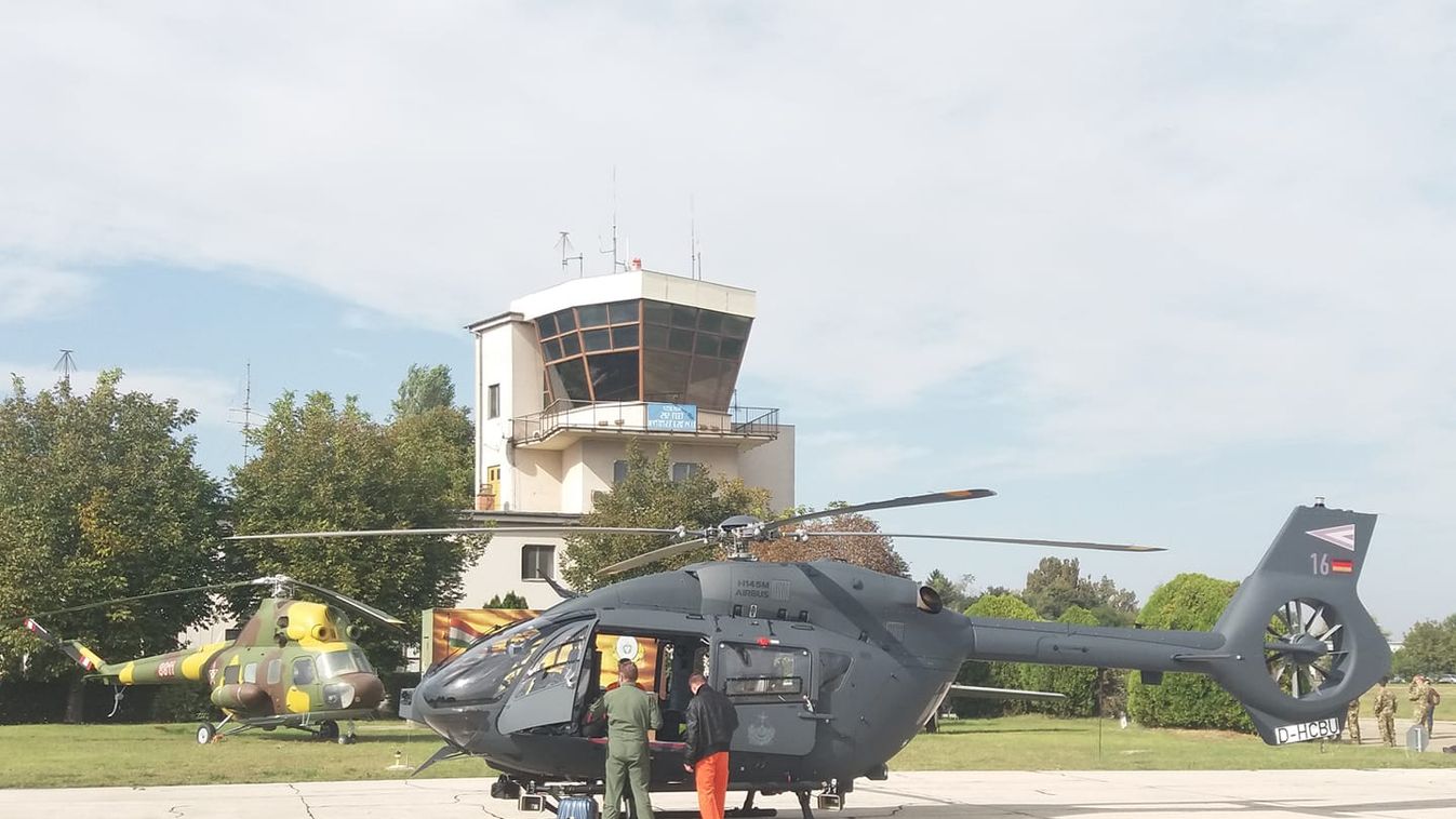 Újabb Airbus helikopterek érkeztek a szolnoki bázisra