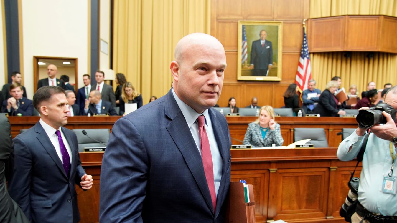Acting U.S. Attorney General Whitaker testifies before House Judiciary Committee oversight hearing on Capitol Hill in Washington