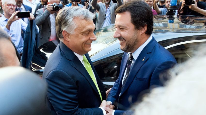 Budapestre látogat Matteo Salvini
