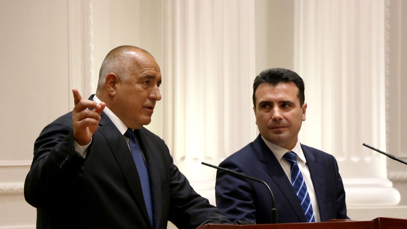 Boyko Borisov - Zoran Zaev meeting in Skopje
