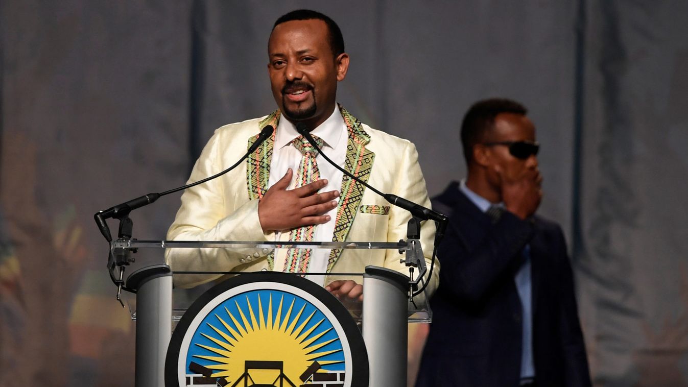 Ethiopian PM Ahmed addresses Ethiopian diaspora in Washington