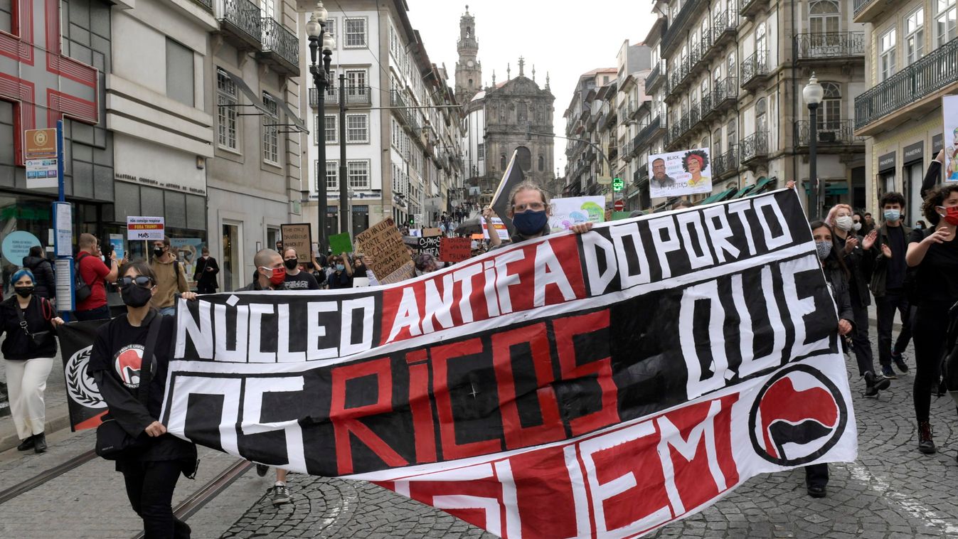 Black Lives Matter protest in Porto, Portugal