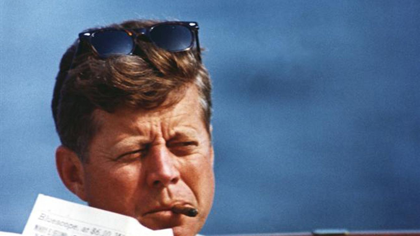 President John F. Kennedy in an undated photograph courtesy of the John F. Kennedy Presidential Library and Museum