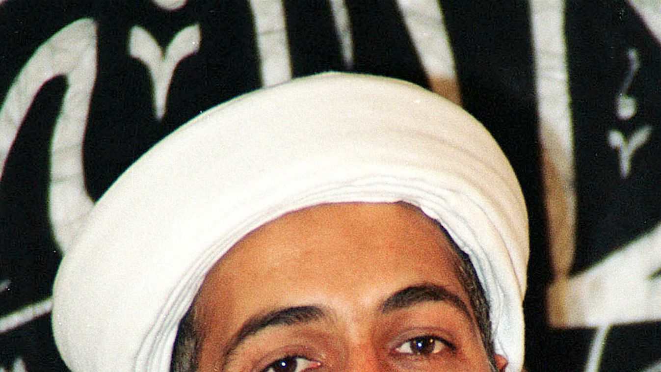 File photo of Osama bin-Laden in Afghanistan
