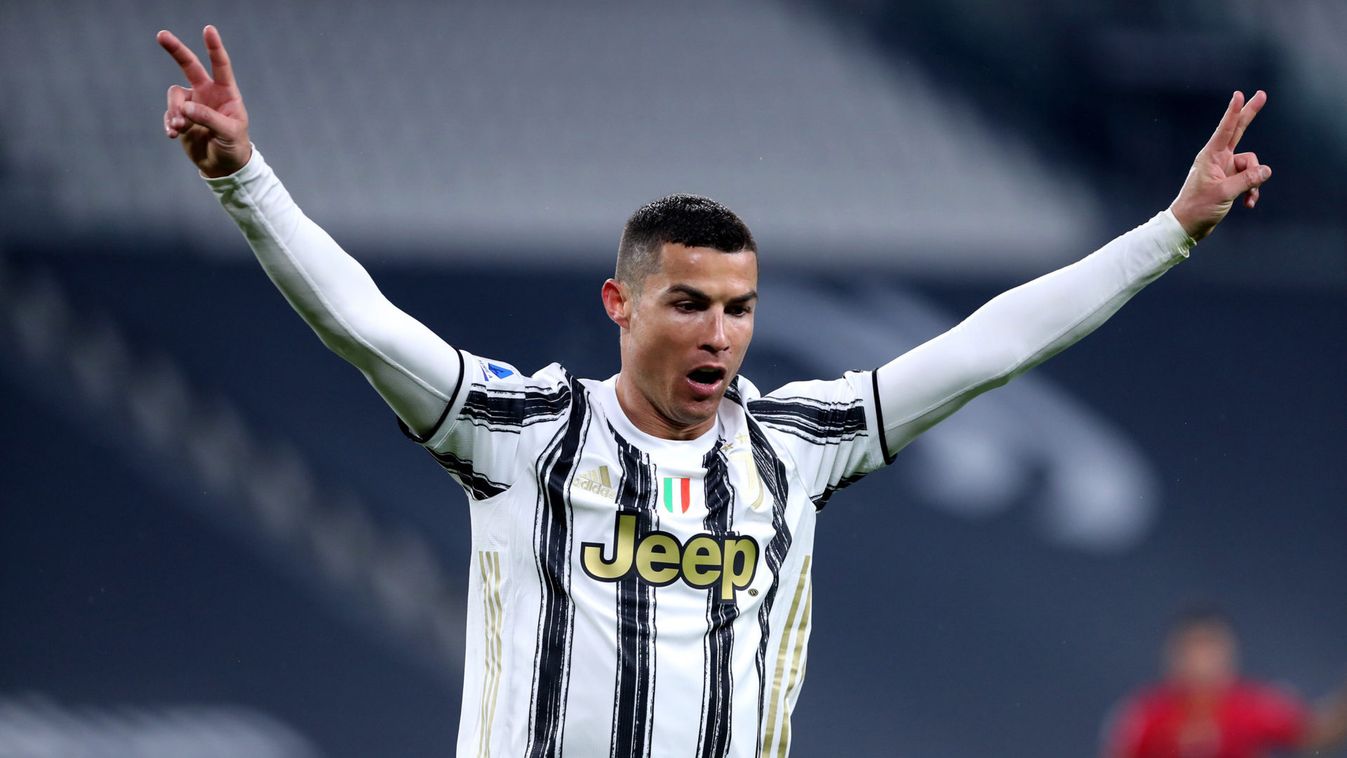 Cristiano Ronaldo of Juventus Fc  celebrate after scoring a