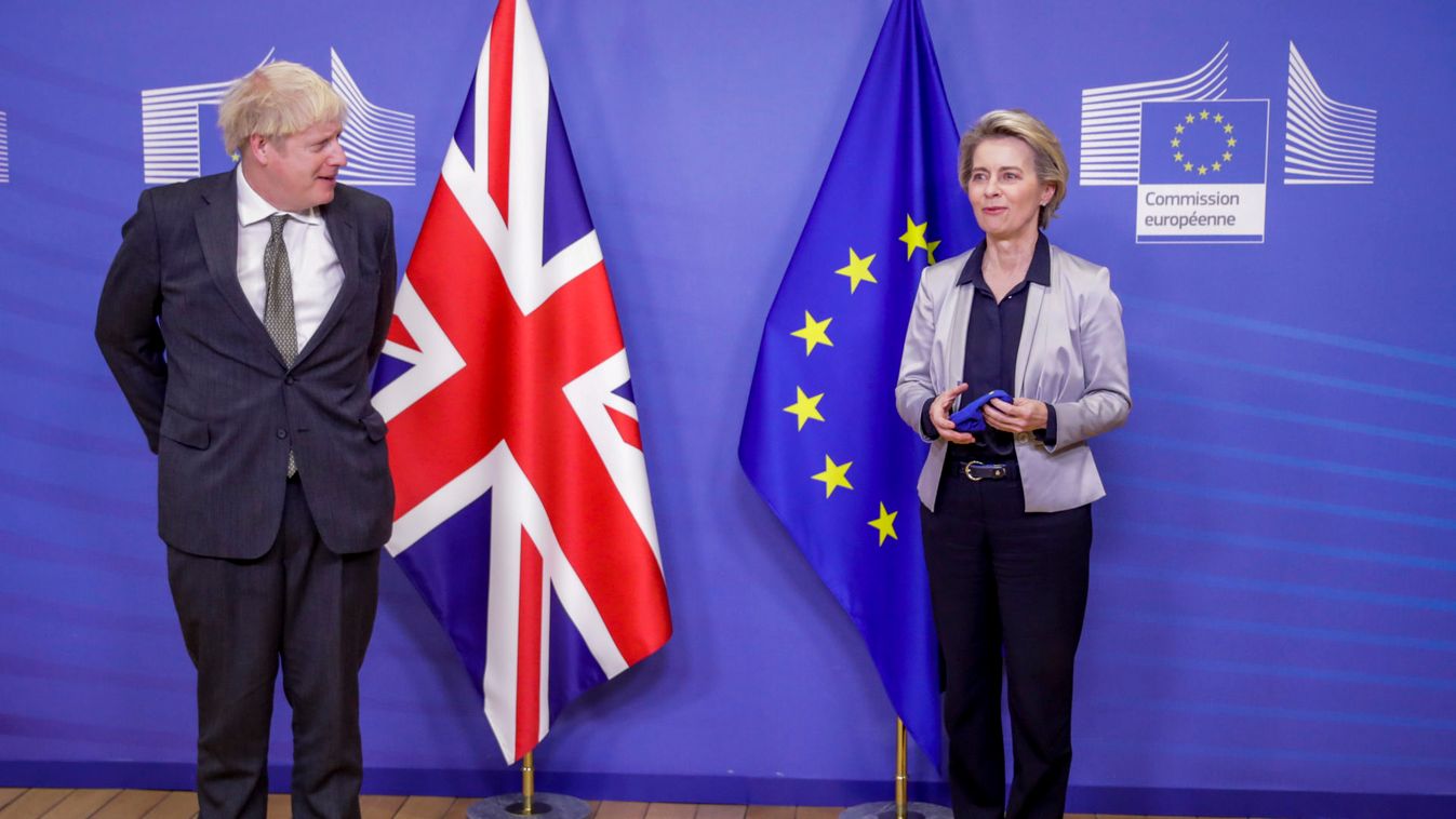 VON DER LEYEN, Ursula; JOHNSON, Boris