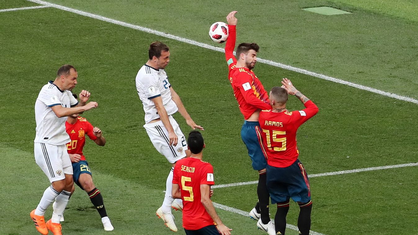 Round of 16 Spain vs Russia