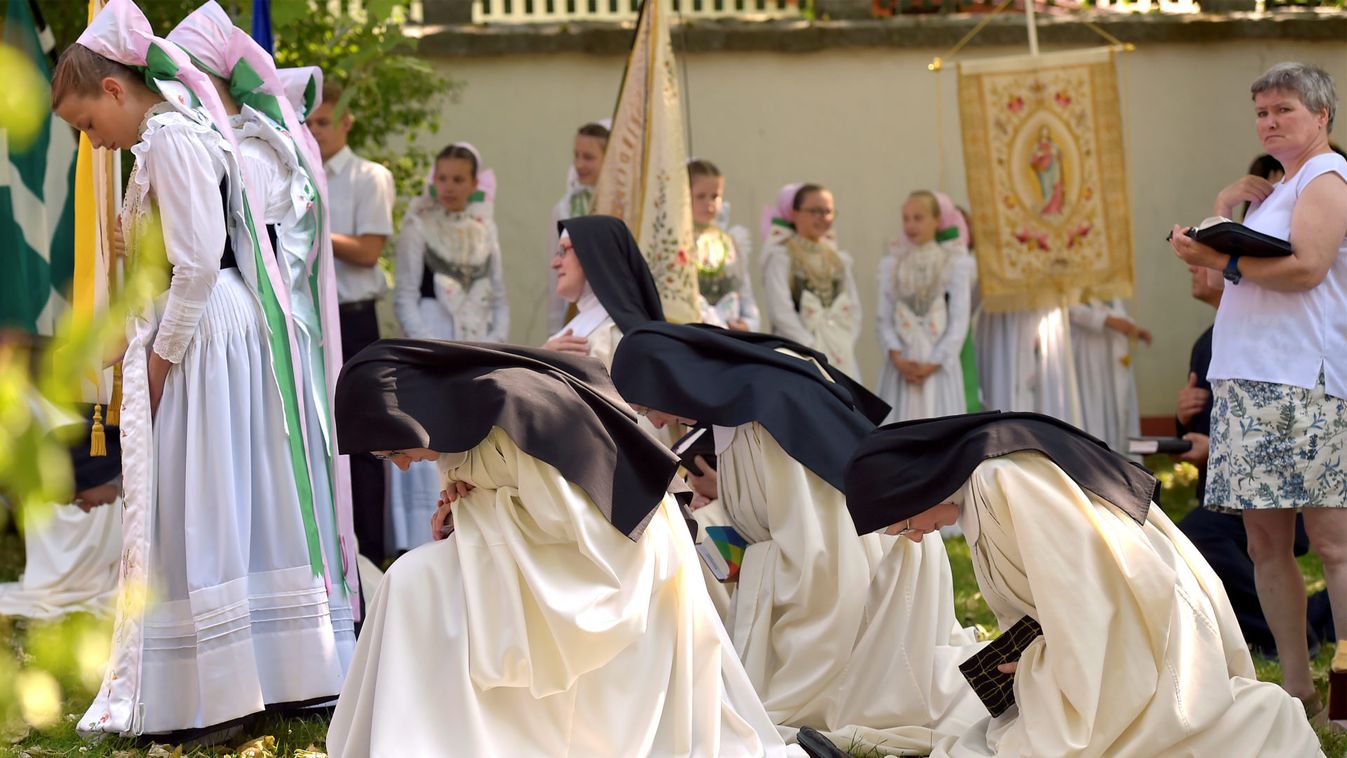 Corpus Christi procession in Panschwitz